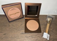 Tarte Cosmetics Park Ave Princess Face  Body Bronzer Powder Brush Makeup Set