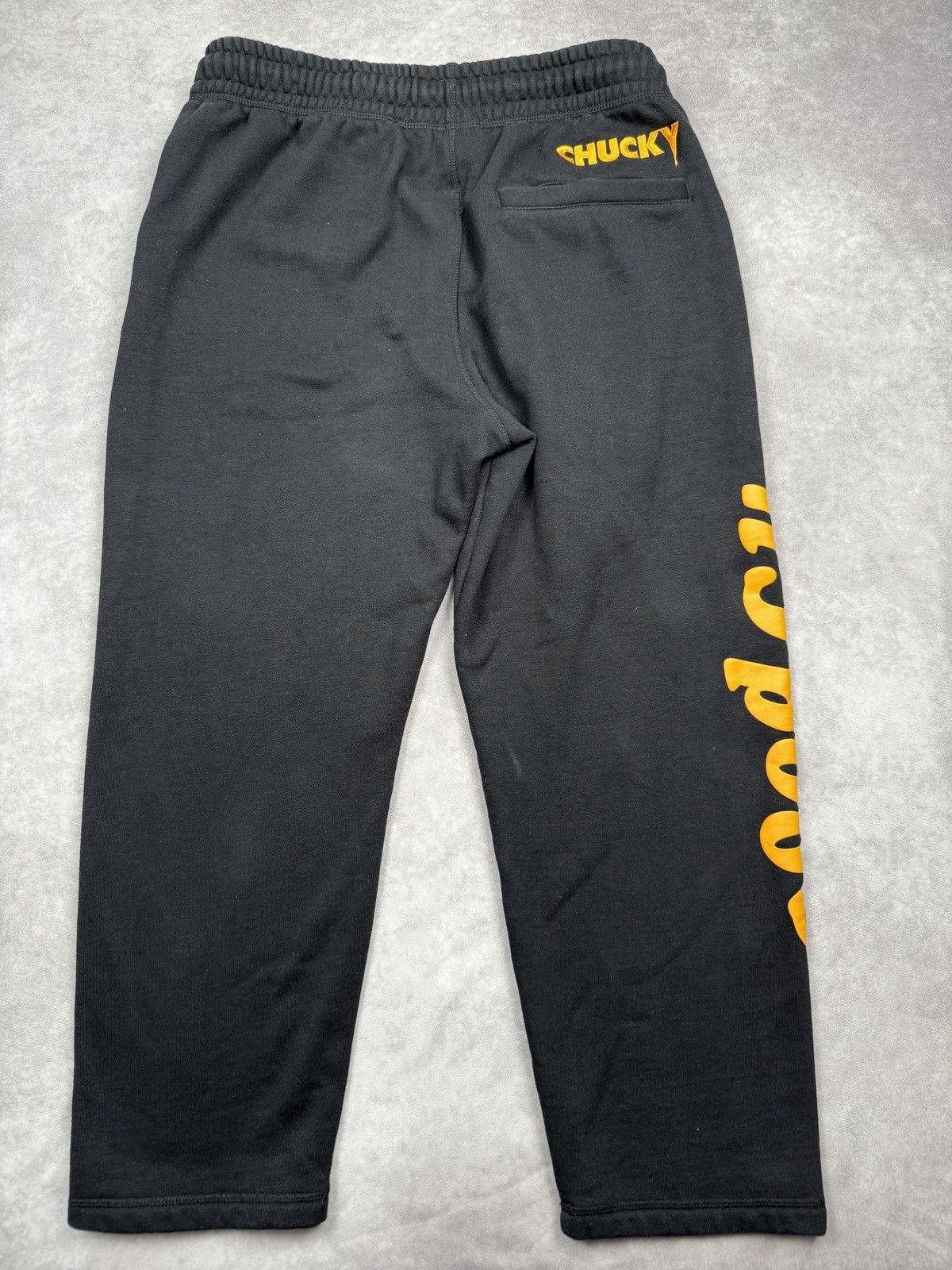 Chucky X Shoe Palace Sweatpants Mens Large Black Good Guys Horror Joggers thumbnail 8
