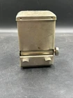 Vintage Coca Cola Logo Stainless Steel Turn Knob Toothpick Dispenser