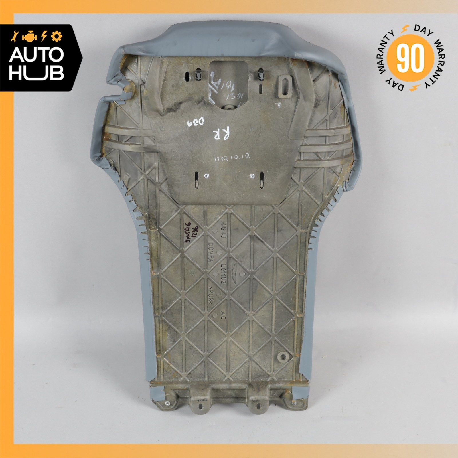 05-12 Aston Martin DB9 Volante Rear Right Side Top Upper Seat Cushion OEM 34k