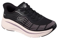 Skechers Hands Free Swift Fit Women  s Slip-On Sneakers Black/Purple Size 7.5 New