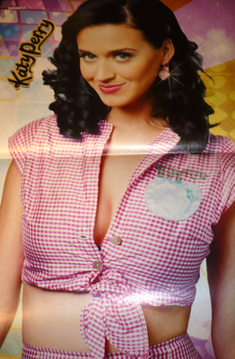 Ein Katy Perry Poster RS Bruno Mars Fan Sammlung 2000er Party