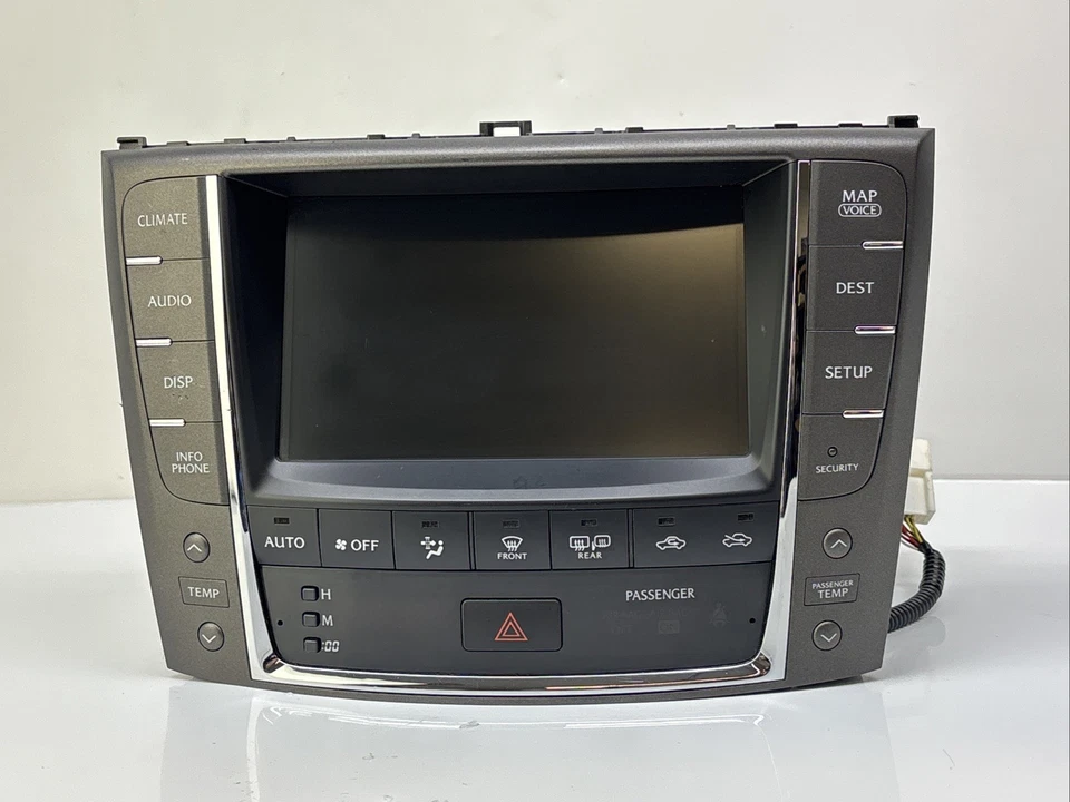Reproductor receptor radio pantalla navegación Lexus IS250 2010-2012 86431-53331 Foto 2 de 4