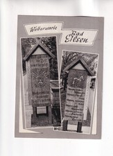 F7710) Postcard, BAD EILSEN - Weather Station - Two-image postcard 1974