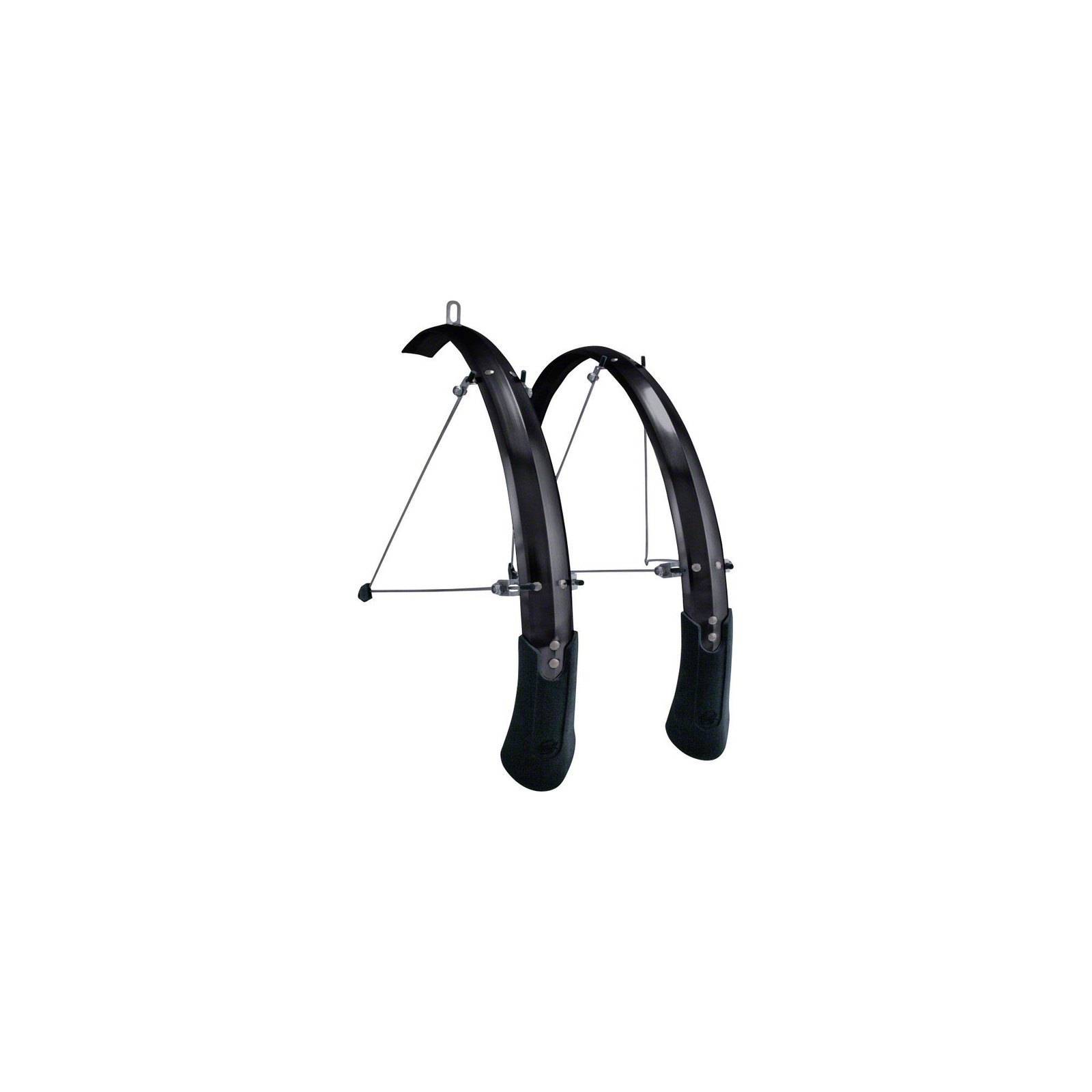 Planet Bike Cascadia ALX 700c x 50 Fender Set: Black (700c x