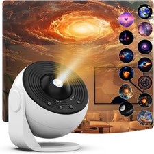 Planetarium Star Projector,FLEVO Galaxy Projector for Bedroom,13 in 1 HD Real...