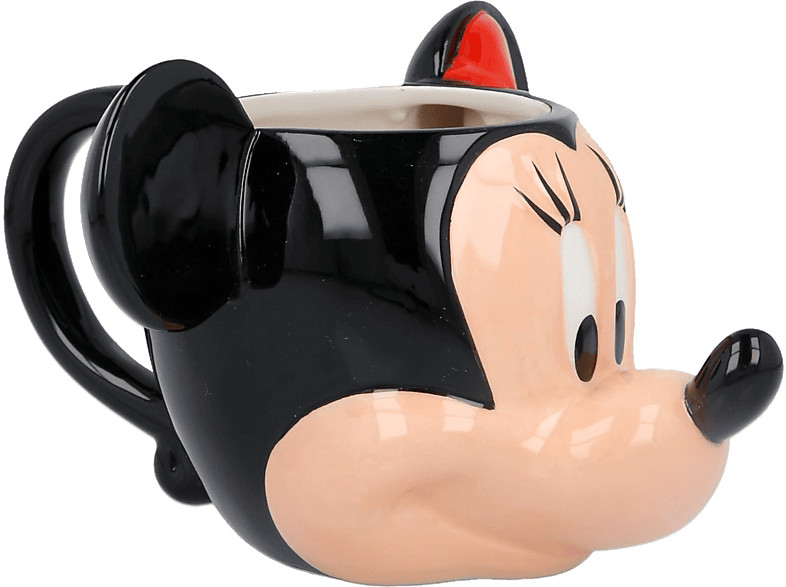 Taza - Minnie Mouse, Forma 3D, Cerámica, 360 ml