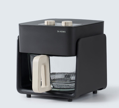 Dr.HOWS Chef Glass Air Fryer 4.5L Dark Gray / Express