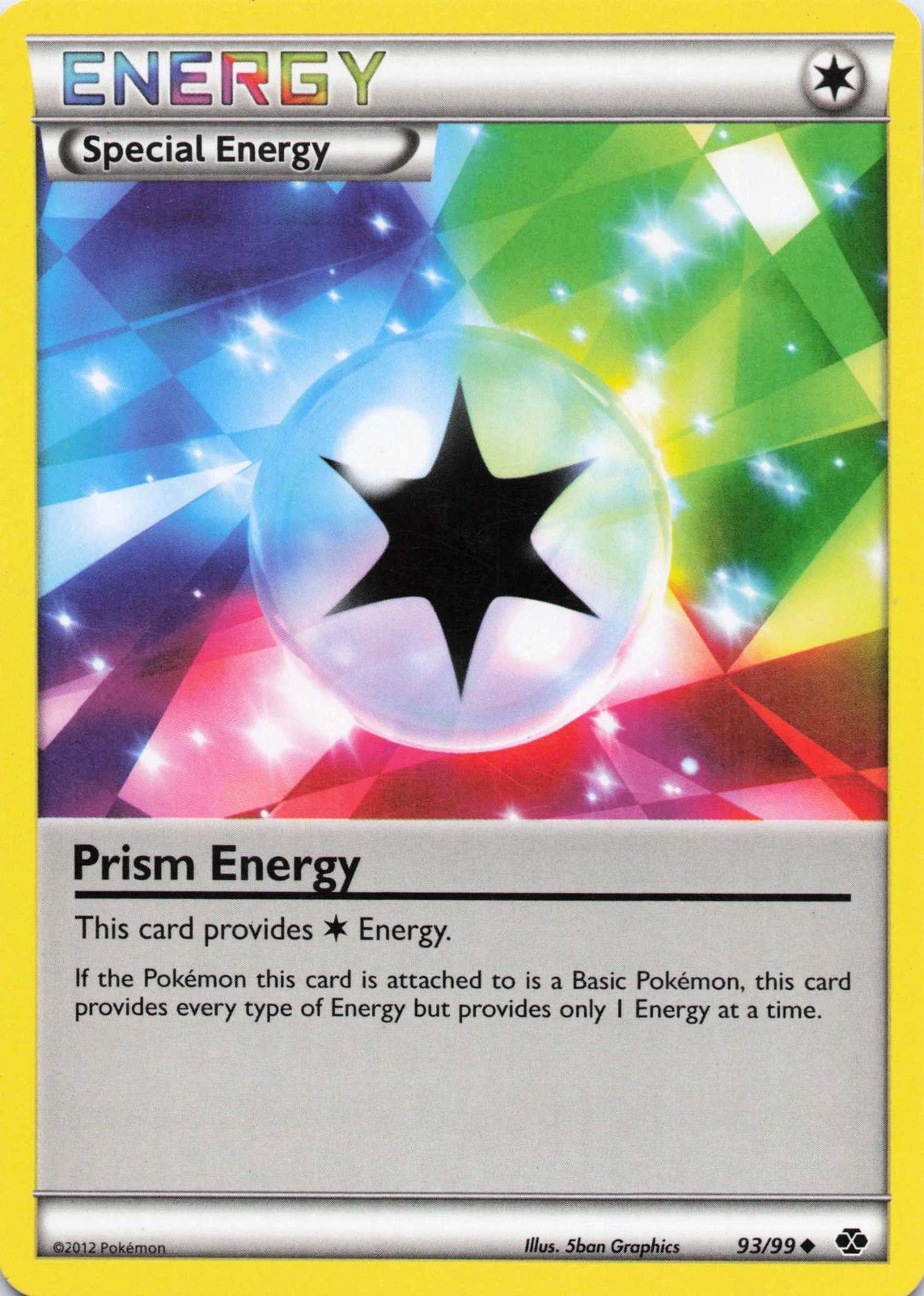 Prism Energy Uncommon Normal Next Destinies 93/99 LP