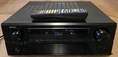 Denon AVR-2807 7.1 Ch HDMI Home Theater Surround Receiver Stereo + Remote Bundle