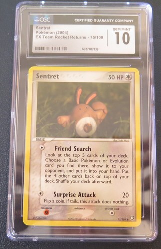 Sentret graded CGC 10 for sale on eBay