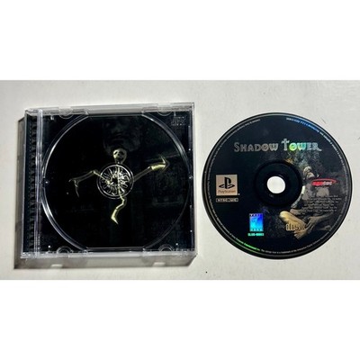 Shadow Tower (PS1 PlayStation 1)works No manual Nice Shape!