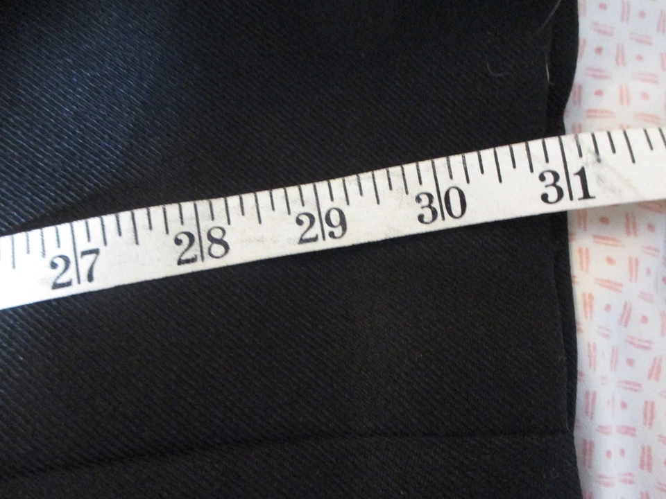 Pantalones Alfred Dunner para mujer talla 12 negros bolsillos cintura elástica Foto 4 de 4