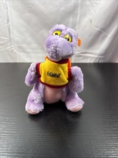Figment Plush 7" Purple Dragon Walt Disney World Epcot Disneyland Vintage 1982