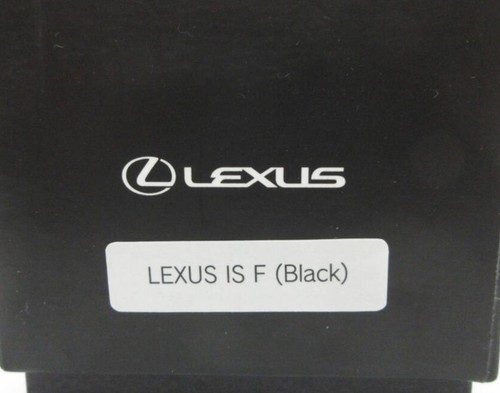 1/43 Lexus IS F Black Dealer Exclusive Model hpi Racing Promo Limited JAPAN JDM - Picture 17 of 18