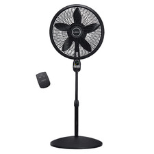 Ventilador de Pedestal Ciclón Oscilante Lasko Temporizador de Altura Ajustable Control Remoto 3
