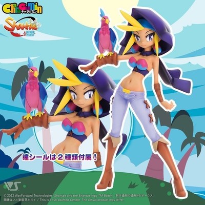 VOLKS CharaGumin Shantae Half-Genie Hero Sky & Wrench Resin Model Kit from Japan