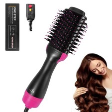 Hair Dryer Brush Blow Dryer 4-in-1 Hot Air Blow Dryer with Ionic Technology, ...