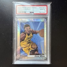 2022-23 PANINI PRIZM DRAFT PICKS MANGA #MANKM KEEGAN MURRAY PSA 10