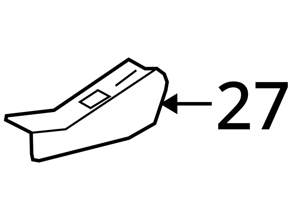 SE ADAPTA A CADILLAC SRX 2004-2009 CUBIERTA ASM D/ASIENTO RECL LWR 88994764 - NUEVO OEM Foto 3 de 3