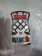 Rubik  s Squish Cube 50th Anniversary Spin Master Solvable Fidget Puzzle