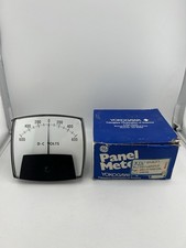 Yokogawa GE DC Panel Meter YE/250421SJSJ 0-600V Voltmeter NOS w/ Box