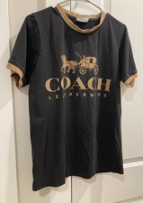 Coach Medium Leatherware T-Shirt Shirt Carriage Design