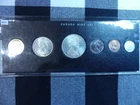 CB32: CANADA, 6 coin mint set,1965 , 0.800 silver, 1.1094 oz asw