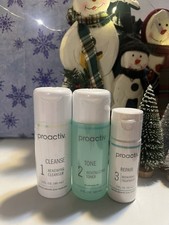 Proactiv 3 Step Acne Treatment Kit Travel Size Cleanser Toner Repair