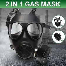 Gas Mask Face Respirator Israeli Military Grade Safety Protection Mask NEW!