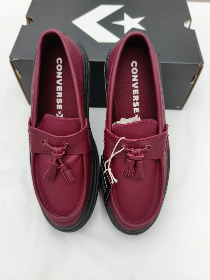 Converse Chuck Taylor All Star Lugged Heel Loafer Femme - Bordeaux - Taille 39,5 - Photo 2/4