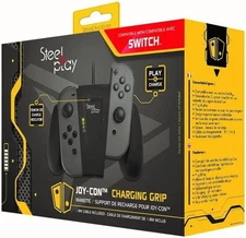 STEELPLAY - Charging Grip Compatible for Joy Controller with Switch