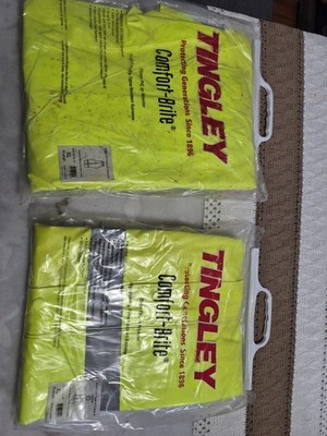 2-piece Tingley Comfort Brite ANSI 107 Type R Class 3 Rainwear Size X-Large