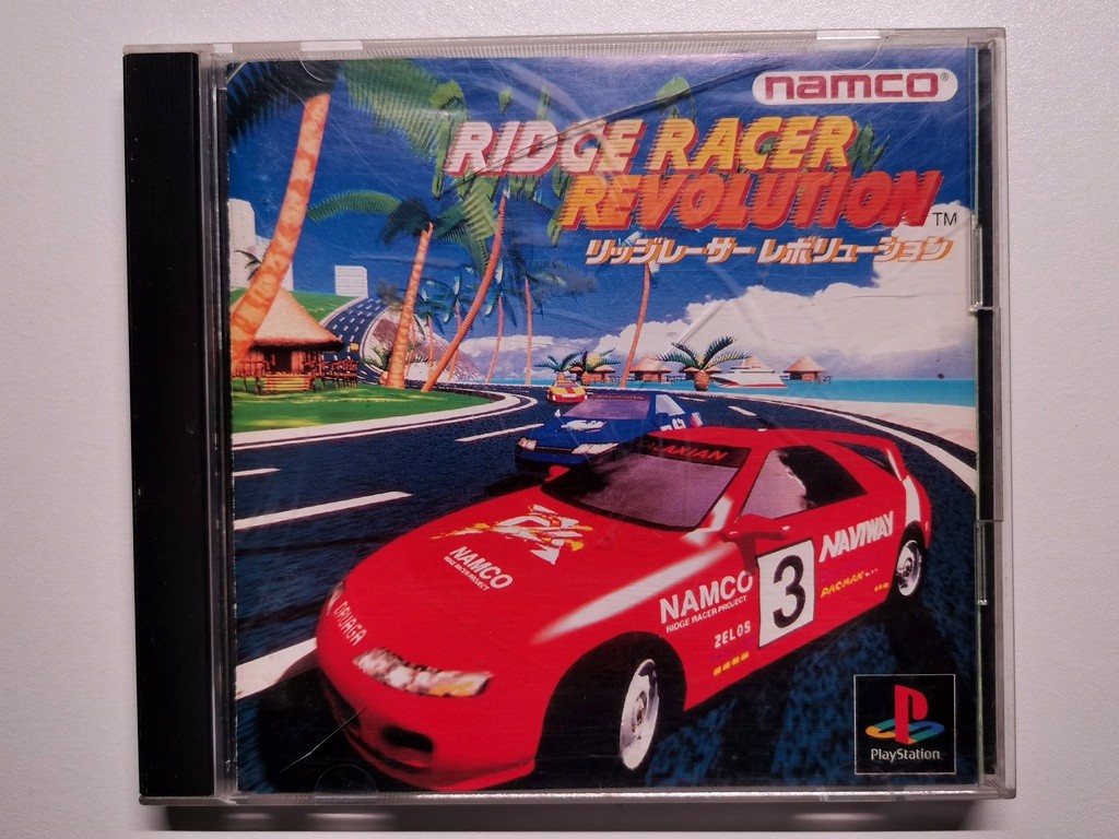 Import JAP - NTSC J jeu RIDGE RACER REVOLUTION Playstation 1 ps1 ps one COMPLET