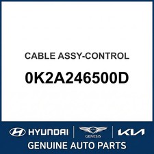 1997-2001 Kia Sephia Cable Assembly-control Oem New 0k2a246500d