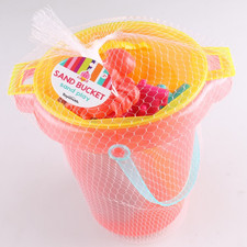 11 Piece Kids Sand Bucket Beach Set New With Tags Shovel Molds Outdoor Play