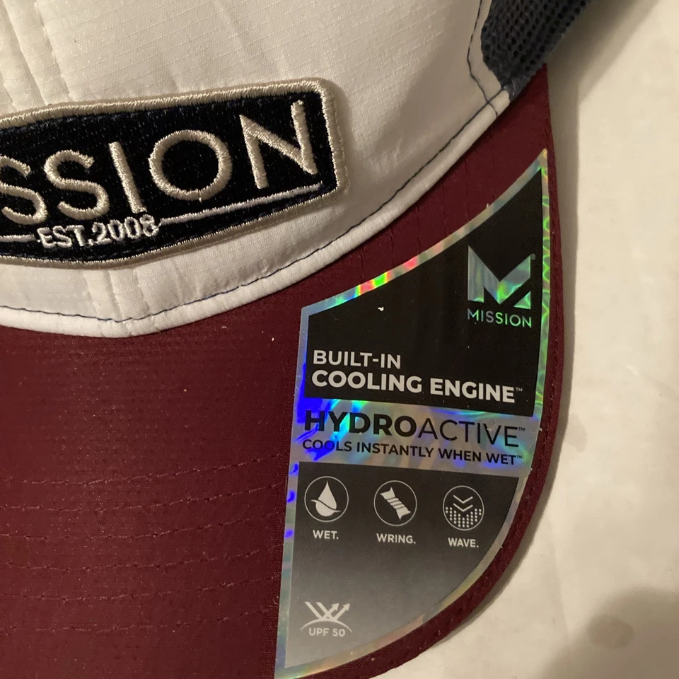 Mission HydroActive Cooling Performance Hat Snapback Ultimate Cooling Cap - Image 2 of 4
