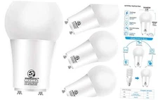 Energetic LED 2 Prong Light Bulbs 8.5 4 Count (Pack of 1) 4000k Neutral White