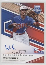 2020 Panini Elite Extra Edition DPL Signatures Willy Fanas #DPL-WF Auto