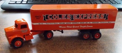 Coles Express Maines Oldest Freight Carrier Nostalgia '99 Winross Truck