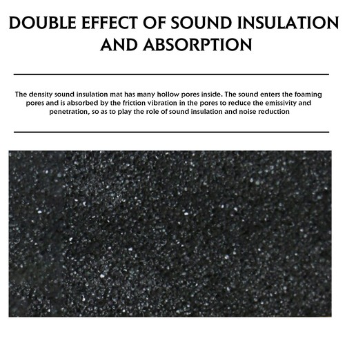 Car Insulation RV Heat Shield Resonance & Sound Absorption Mat Replace 180"x39" - Picture 8 of 12