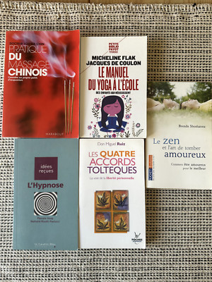 Spiritualität / Gesundheit * 5er Set Taschen * Hypnose / Yoga / Meditation / Zen +++