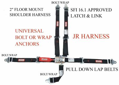 Simpson Latch & Link Harness 2 Double Pull Down SFI 16.1 12LD7WB
