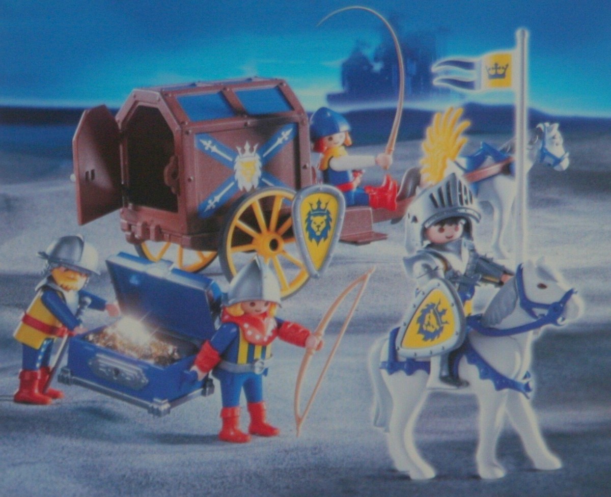 Playmobil 3314 s2 Le transport du trésor - Jeux & Jouets