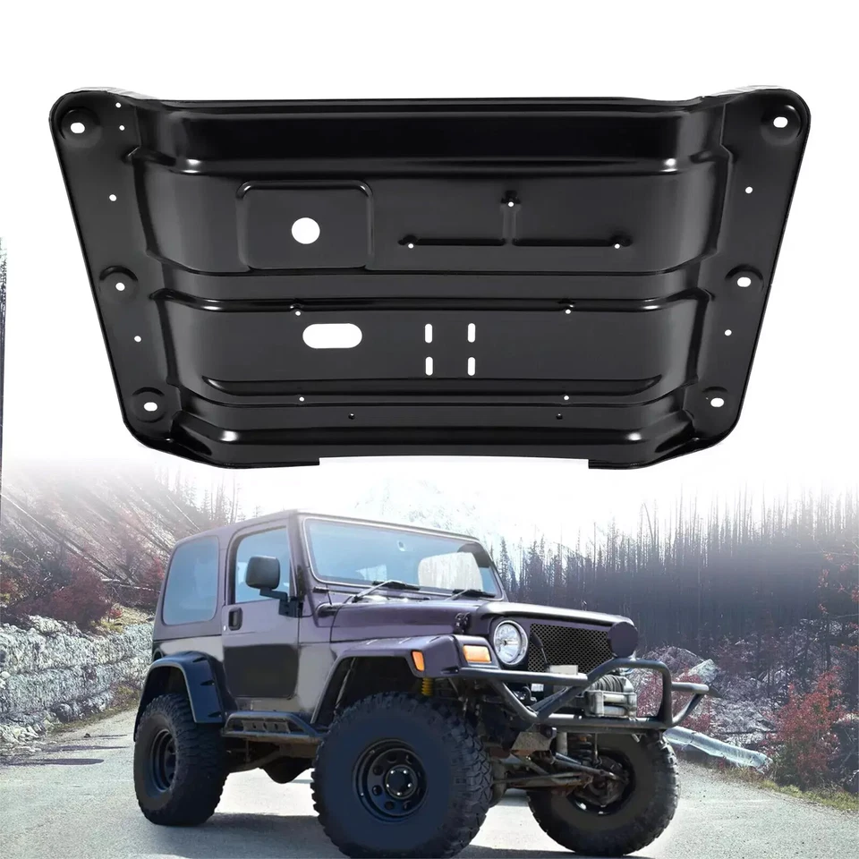 For Jeep Wrangler TJ 2003-2006 Transmission Skid Plate Crossmember Powder Coated Foto 2 de 4