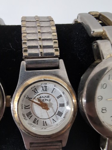 Women's Lot Of Bracelets Watches, All Working, But Need Some Cleaning 6 Piece - Picture 5 of 7