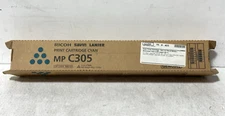 Genuine Ricoh Savin Lanier Print Cartridge MP C305 (842122)-Cyan