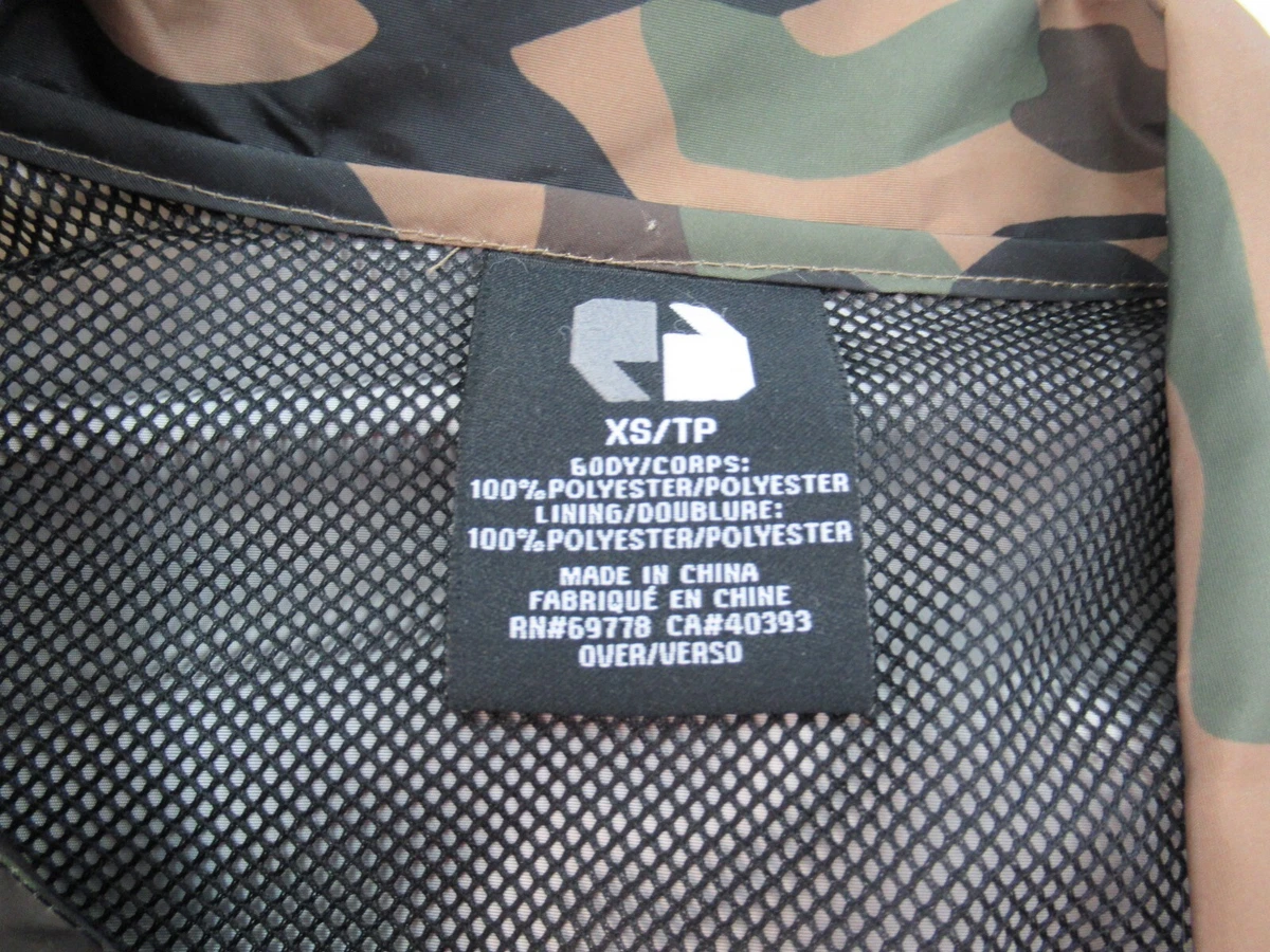 Pink camo jacket mens top