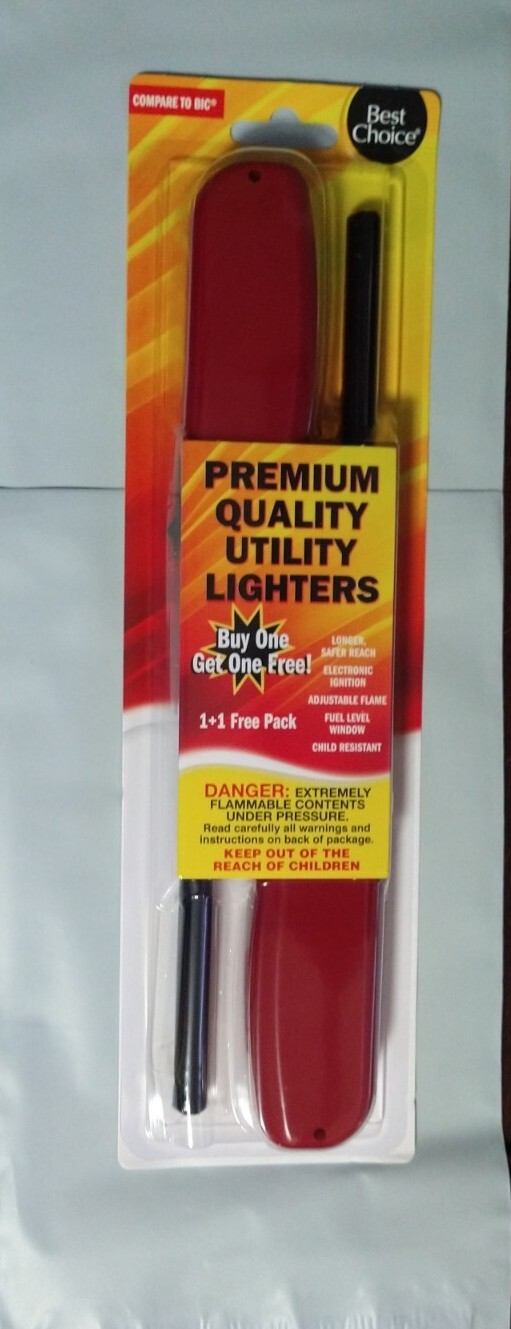 2 Pack CLICK N FLAME, WIND RESISTANT, FLEXIBLE SHAFT High Quality Fast Shipping 