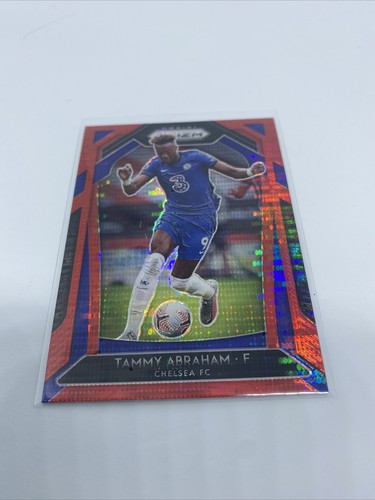 Panini Prizm 2020-21 Tammy Abraham Red Pulsar Prizm - Picture 3 of 6